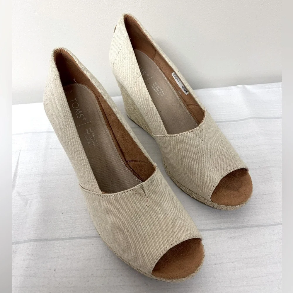 Tom’s Michelle Espadrille Wedge Sandal